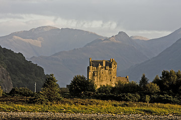 Image showing ancient castle in scotland