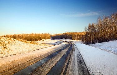 Image showing Road (winter)