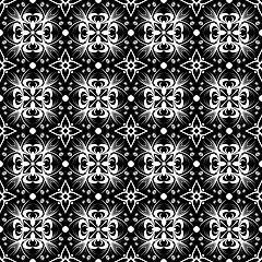 Image showing Seamless floral pattern