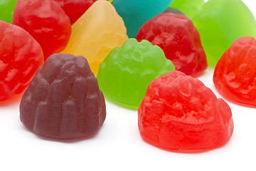 Image showing Colorful fruits candy 