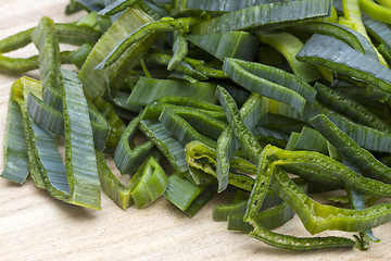 Image showing Fresh leek