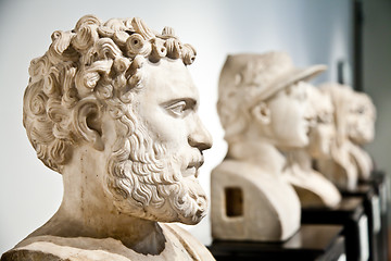 Image showing Statues collection