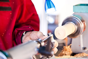 Image showing Turner at work