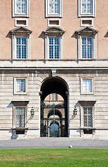 Image showing Reggia di Caserta entrance - Italy