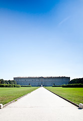 Image showing Royal palace gardens