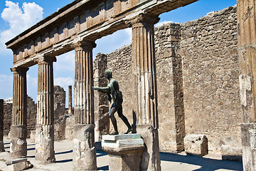 Image showing Pompeii - archaeological site