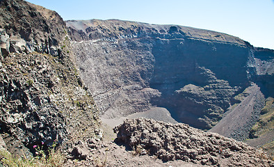 Image showing Vesuvius crater