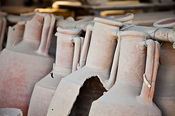 Image showing Old amphoras