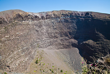 Image showing Vesuvius crater