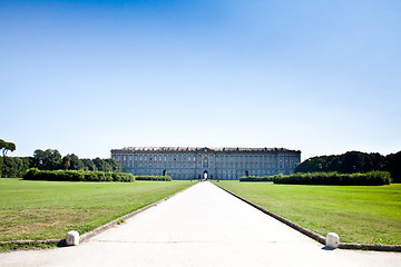 Image showing Royal palace gardens