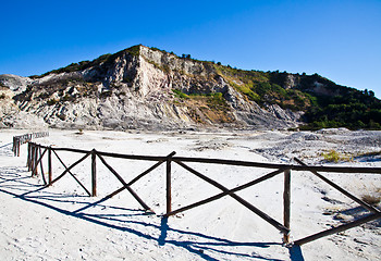 Image showing Solfatara - volcanic crater