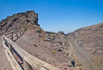 Image showing Vesuvius crater