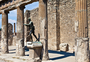 Image showing Pompeii - archaeological site