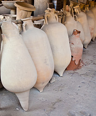 Image showing Old amphoras