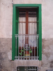 Image showing Window, Soller, Mallorca