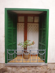 Image showing Window, Soller, Mallorca