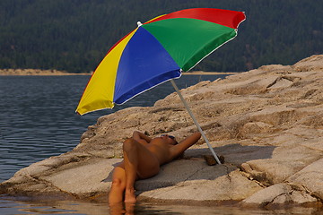 Image showing Beach Umbrella B