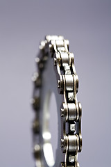 Image showing gear with chain