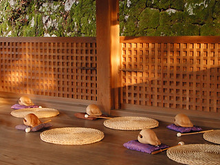 Image showing Meditation place