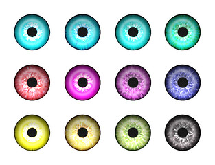 Image showing Abstract eyes 1