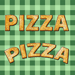 Image showing Pizza green