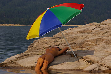 Image showing Beach Umbrella G