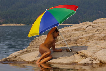 Image showing Beach Umbrella H