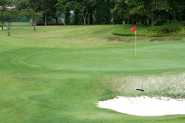 Image showing Golf course