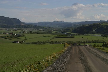 Image showing Summer landscape from Tröndelag