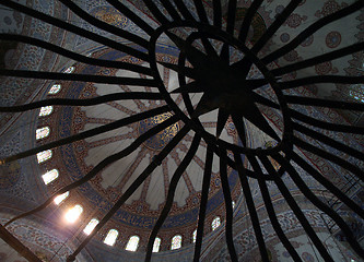 Image showing Blue Mosque Interior
