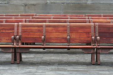 Image showing Benches