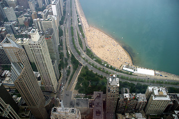 Image showing Chicago - Oak Street Beach