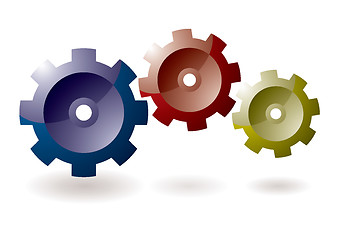 Image showing Gear cog icon