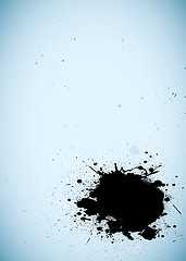 Image showing Grunge modern ink background