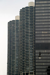 Image showing Chicago - Skyscrapers with Balconies