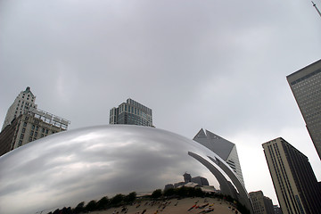 Image showing Chicago - Bubble Reflections