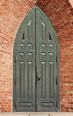 Image showing Ancient Bronze Door