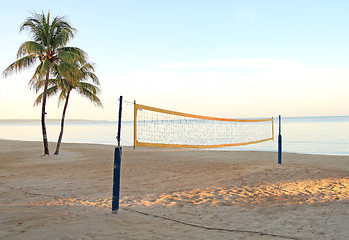 Image showing beach volleyball