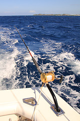 Image showing deep sea fishing