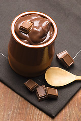 Image showing Homemade Chocolate Pudding