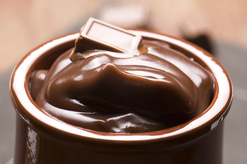 Image showing Homemade Chocolate Pudding