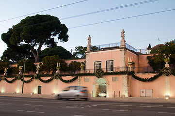 Image showing Belém Palace in Lisbon