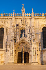 Image showing Hieronymites Monastery in Lisbon