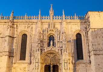 Image showing Hieronymites Monastery in Lisbon