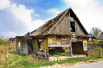 Image showing destroyed house