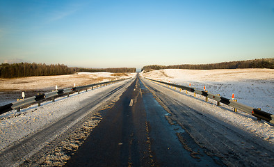 Image showing Road (winter)