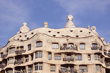 Image showing La Pedrera, Barcelona