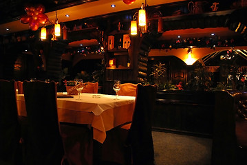 Image showing Restaurant interior