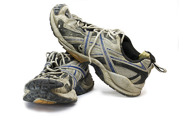 Image showing old sports shoes