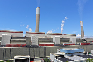 Image showing Coal fired electric power plant